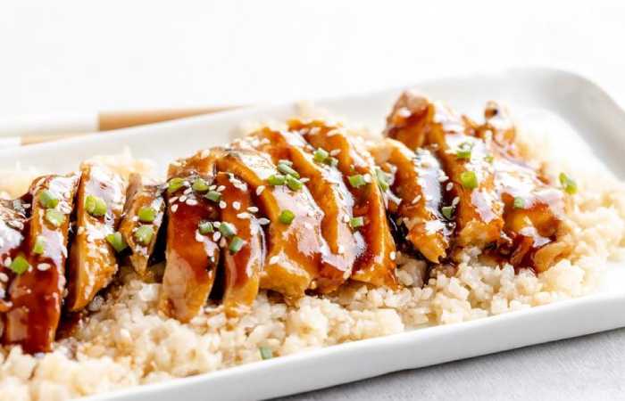 How To Serve Pressure Cooker Teriyaki Chicken